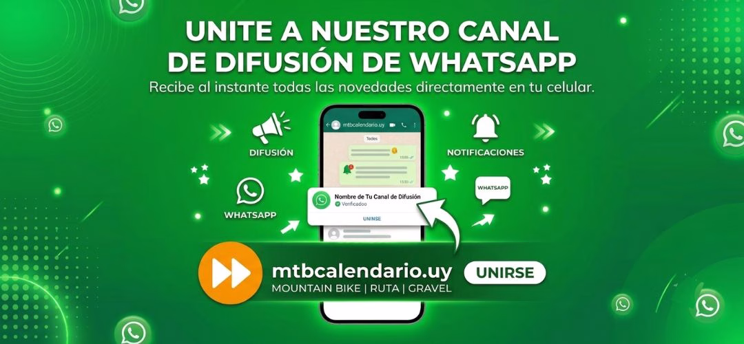 Canal de difusión MTBCalendario.uy